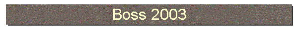 Boss 2003